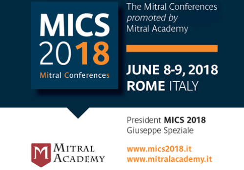 MICS 2018: a Roma  un confronto tra esperti internazionali sulla chirurgia mitralica 